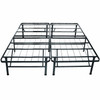 Twin Extra Long Metal Platform Bed Frame with Storage Space