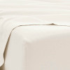 Full size Ivory Beige 6-Piece Wrinkle Resistant Microfiber/Polyester Sheet Set