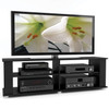 Modern Black TV Stand - Fits up to 68-inch TV