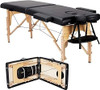 Black Adjustable Portable Massage Folding Table