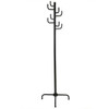 Black Metal Coat Rack Entry Hall Tree Hat Rack