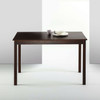 Classic 45 x 28 inch Wooden Dining Table in Espresso Finish