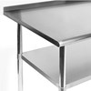 Heavy Duty Stainless Steel 48 x 30 inch Kitchen Restaurant Prep Work Table