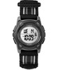 Timex TW7C26400 Youth Digital Black/Grey Striped Fastwrap   Strap Watch