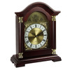 Bedford Clock Collection Redwood Mantel Clock w/ Chimes