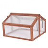 Double Box Garden Wooden Greenhouse