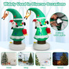 8 Feet Inflatable Christmas Tree with Santa Claus