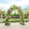 8 Feet 4 Inch High Gothic Steel Rose Arch