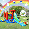 9-in-1 Inflatable Kids Water Slide Bounce House with 860W Blower