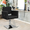 Salon Chair for Hair Stylist with Adjustable Swivel Hydraulic-Black