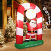 7.5 Feet Inflatable Christmas Lighted Santa Claus