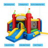 Inflatable Bounce House Kids Slide Jumping Castle without Blower