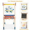 All-in-One Wooden Height Adjustable Kid's Art Easel