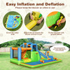 Inflatable Water Slide with Dual Climbing Walls and Blower Excluded