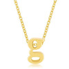 Golden Initial G Pendant
