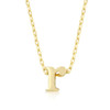 Golden Initial R Pendant