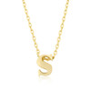 Golden Initial S Pendant