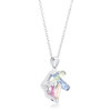 Myra Necklace 10ct Multicolor Rhodium Necklace