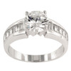 Antoinette Silver Engagement Ring