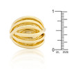 Golden Illusion Fashion Ring