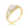 Genna 1.1ct CZ 14k Gold Delicate Classic Ring