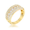 Luna 1.1ct CZ 14k Gold Classic Band Ring