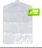 Roll of 350 Clear Garment Covers for Dry Cleaner 21 x 4 x 72 Poly 0.5 mil Storage Bags for Clothes 