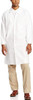 Disposable SF Lab Coats. Pack of 10 White Large Polypropylene 40 gsm Gowns with Waterproof Micropor