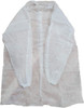 Pack of 30 White Lab Coats Medium Size. Unisex Disposable Polypropylene Labcoats. 3 Snaps; Collar; 