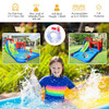 Inflatable Water Slide Kids with Ocean Balls and 780W Blower