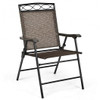 Set of 4 Patio Folding Chairs Set of 4 Patio Folding Chairs