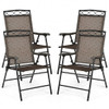 Set of 4 Patio Folding Chairs Set of 4 Patio Folding Chairs
