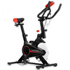 Stationary Indoor Sports Bicycle w/ Heart Rate Sensor and LCD Display