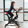 Stationary Indoor Sports Bicycle w/ Heart Rate Sensor and LCD Display