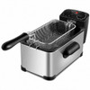 3.2 Quart Electric Stainless Steel Deep Fryer w/ Timer