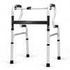 One-Button Folding Aluminum Walking Frame Walker