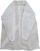 Pack of 30 White Lab Coats. Unisex Disposable Polypropylene Labcoat. X-Large Size. Hook and Loop Fa