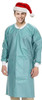 Disposable Gowns Medical Lab Coats XX-Large. Pack of 50 Teal Adult Disposable Lab Coats with Pocket
