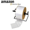 Roll of Poly Tubing; Clear 20" x 1075'. 4 Mil. Heavy Duty Packaging for Odd-Size Items; Long Cylind