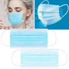 50Pcs 3-Layers Disposable Face Masks Elastic Earloop 95% Melt-Blown Filter Sanitary Face Mask