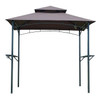 8-Ft x 5-Ft Steel Frame Outdoor Grill Gazebo with Vented Canopy