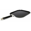 Better Chef 11 Inch Aluminum Non-Stick Square Griddle in Black