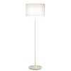 Modern Floor Lamp with White Paper Drum Shade