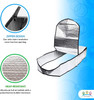 Attic Stairs Insulation Cover 25x54x11 Pack of 10 Attic Door Insulation Covers R-Value 230 GSM Atti