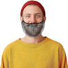 Black Beard Covers 19 x 9 Inch. Pack of 1000 Face Coverings for Men. 100% Virgin Nylon Hair Nets. B