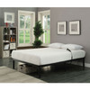 Full size Sturdy Black Metal Adjustable Bed Base with Remote