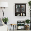 Bathroom Wall Mount Mirror Cabinet Organizer-Gray