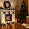 28.5 Inch Electric Fireplace Recessed with 3 Flame Colors