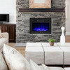 28.5 Inch Electric Fireplace Recessed with 3 Flame Colors