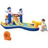 7-In-1 Water Slide Park with Splash Pool and Water Cannon with 750W Blower